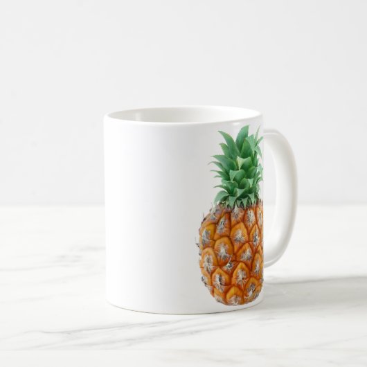 Ananas Kaffeetasse (VorderseiteRechts)