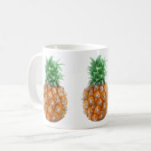 Ananas Kaffeetasse (Vorderseite Links)