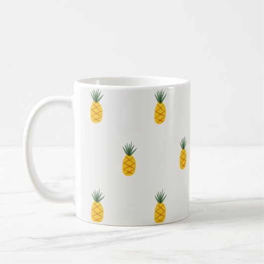 Ananas Kaffeetasse (Links)