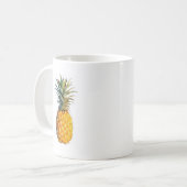 Ananas Kaffeetasse (Vorderseite Links)