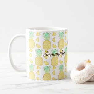 Ananas Kaffeetasse