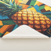Ananas Kaleidoskop - Ananas Empire Design Sherpadecke (3/4)