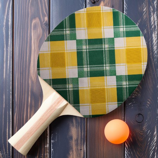 Ananas Kariert Tischtennis Schläger