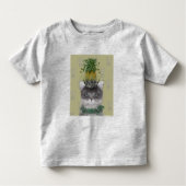 Ananas-Katze Kleinkind T-shirt (Vorderseite)
