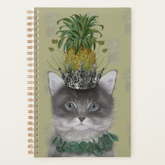 Ananas-Katze Planer (Vorderseite)