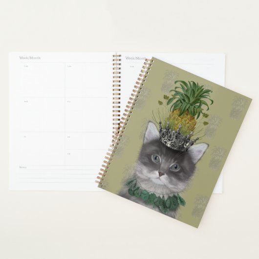 Ananas-Katze Planer (Anzeige)
