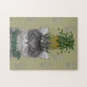 Ananas-Katze Puzzle (Horizontal)