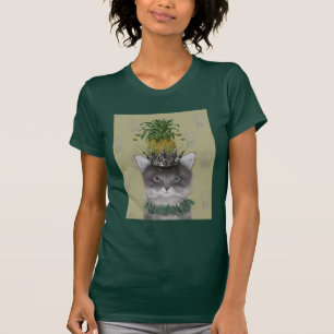 Ananas-Katze T-Shirt