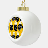 Ananas Keramik Kugel-Ornament (Rechts)