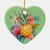 Ananas Keramik Ornament (Hinten)