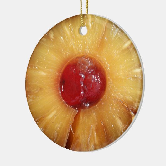 Ananas Keramik Ornament (Links)