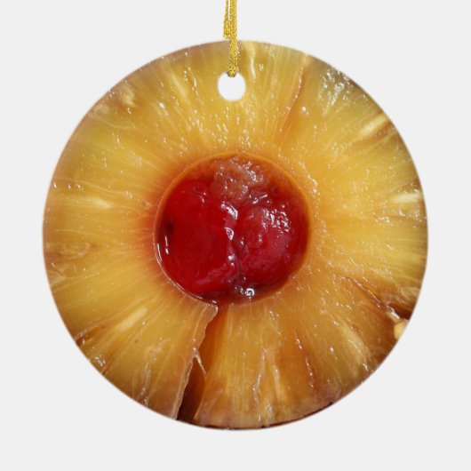 Ananas Keramik Ornament (Hinten)