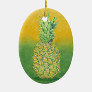 Ananas-Keramik-Schmuck Keramik Ornament