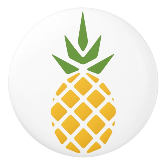 Ananas Keramikknauf (Vorderseite)