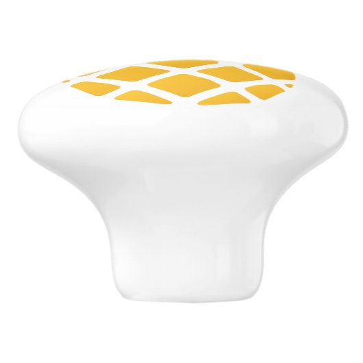 Ananas Keramikknauf (Seitenansicht)