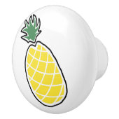 Ananas Keramikknauf (Rechts)