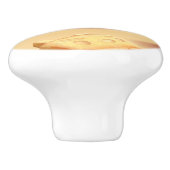 Ananas Keramikknauf (Seitenansicht)