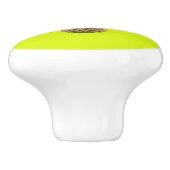 Ananas Keramikknauf (Seitenansicht)