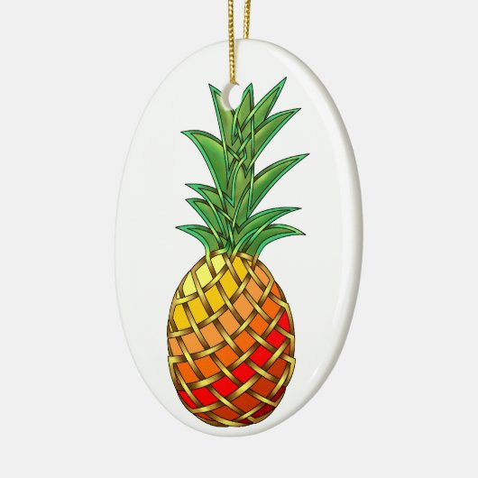 Ananas Keramikornament (Links)