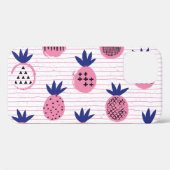 Ananas-Kinderdesign, Vintages Muster. Case-Mate iPhone Hülle (Rückseite (Horizontal))