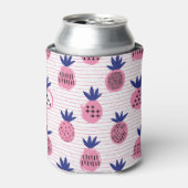 Ananas-Kinderdesign, Vintages Muster. Dosenkühler (Kanne Vorderseite)