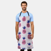 Ananas-Kinderdesign, Vintages Muster. Schürze (Getragen)