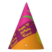 Ananas-Kindergeburtstag-Party Partyhütchen (Links)