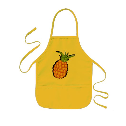 Ananas Kinderschürze (Vorne)