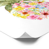 Ananas-Kinderzimmer Poster (Ecke)