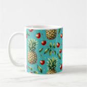 Ananas Kirsch Glückseligkeit Kaffeetasse (Links)
