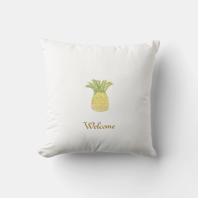 Ananas-Kissen Kissen (Vorderseite)