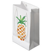 Ananas Kleine Geschenktüte (Vorderseite Schrägansicht)