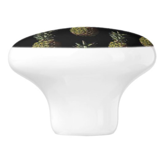 Ananas Knobs Keramikknauf (Seitenansicht)