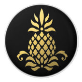 Ananas-Knöpfe - SRF Keramikknauf (Vorderseite)