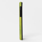Ananas-Kontur-Muster auf Grün Case-Mate iPhone Hülle (Hinten/Links)
