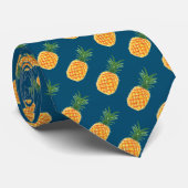 Ananas Krawatte (Gerollt)