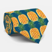 Ananas Krawatte (Gerollt)