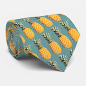 Ananas Krawatte (Gerollt)
