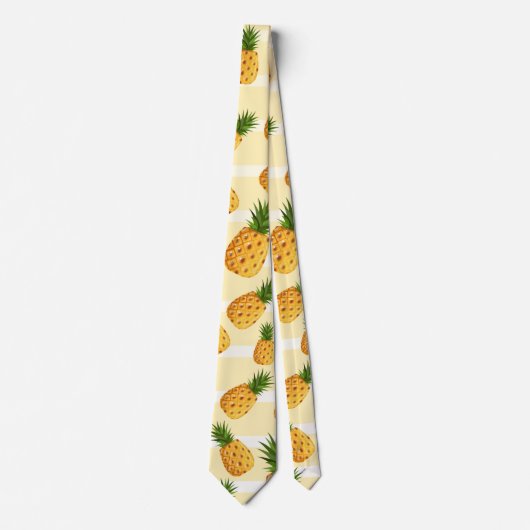 Ananas Krawatte (Vorderseite)