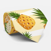 Ananas Krawatte (Gerollt)