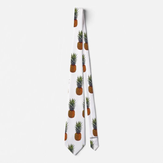 Ananas-Krawatte - HAMbWG Krawatte (Vorderseite)