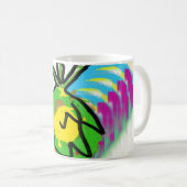 Ananas-Krawatte trocken Kaffeetasse (VorderseiteRechts)