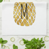 Ananas Küchentuch (Gefaltet)