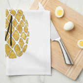 Ananas Küchentuch (Viertel Falte)