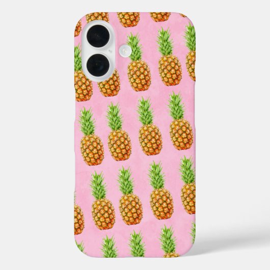 Ananas-Kühlmuster Case-Mate iPhone Hülle (Rückseite)