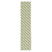 Ananas Kurzer Tischläufer (Vorderseite)