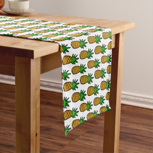 Ananas Kurzer Tischläufer (Beispiel)