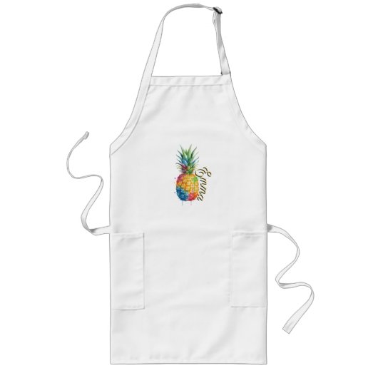 Ananas Lange Schürze (Vorne)