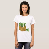 Ananas-Langschläfchen T-Shirt (Vorne ganz)