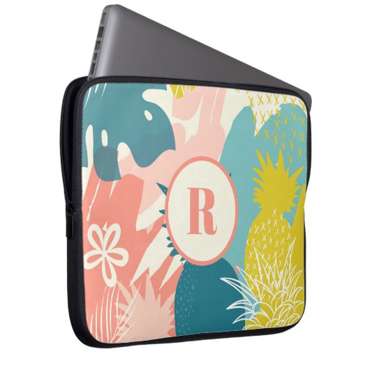 Ananas Laptopschutzhülle (Vorne Rechts)